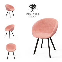 Krzesło KR-500 Ruby Kolory Tkanina Tessero 06 Design Italia 2025-2030